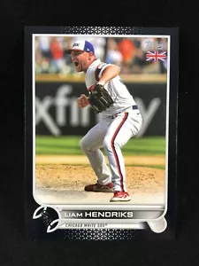 Liam Hendriks 2022 Topps UK Edition BLACK #'d 001/125 SP #20 Chicago White Sox - Picture 1 of 2