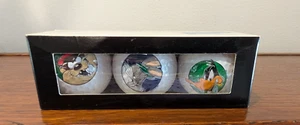 Warner Bros Looney Tunes Golf Balls Bugs Bunny Tasmanian Devil Daffy Duck 1998 - Picture 1 of 6
