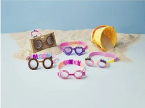 Mud Pie E3 Swim Summer Beach Baby Girl Goggles 3+ 12600200 Choose Design - Picture 1 of 10