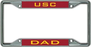 USC DAD License Plate Frame - Picture 1 of 1