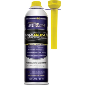Royal Purple Max-Clean Fuel System Cleaner & Stabilizer, 20 oz - Picture 1 of 4