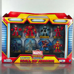 Playskool Marvel Super Hero Adventures IRON MAN HALL OF ARMOR pack Toys R Us NIB