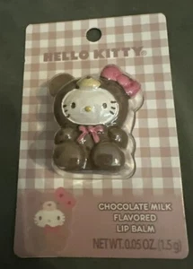 Sanrio Hello Kitty Latte Bear Lippenbalsam mit Schokoladenmilchgeschmack. 05oz. Neues Paket. - Bild 1 von 7