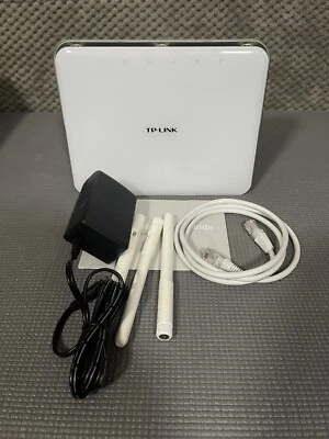 TP-Link Archer C8 AC1750 Dual-Band Wi-Fi Router White 1750Mbps Gaming 4K Stream - Image 1 of 4