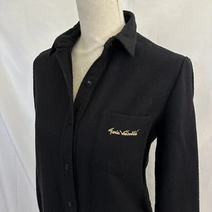 Vintage Gloria Vanderbilt for Jonathan Logan Wool Duster Jacket Shirt Dress - Picture 1 of 10