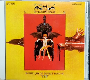 LOUDNESS  THE  LAW OF DEVIL'S  LAND HQ JAPAN DENON MINT CD  - Bild 1 von 3