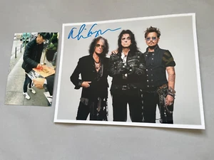 ALICE COOPER In-person 2019 signed Foto 20x25 Autogramm autograph + photo + ACOA - Picture 1 of 1
