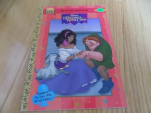 Disney Hunchback of Notre Dame Coloring and Sticker Book NEW - Picture 1 of 6
