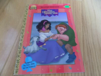 Disney Hunchback of Notre Dame Coloring and Sticker Book  NEW - Image 1 of 4