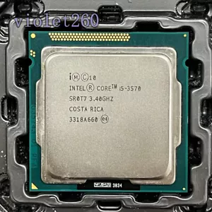 3rd Gen Intel Core i5-3570 LGA1155 CPU Processor 3.4GHz SR0T7 6MB Quad Core - Picture 1 of 1