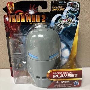 2010 Hasbro: Marvel Iron Man 2 (Movie Series) Micro Heads Playset - Iron Monger - Picture 1 of 7