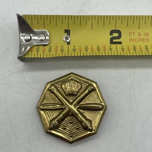 Vintage Royal Army British Field Artillery Anti Aircraft Cap Badge Great Britain - Picture 1 of 4