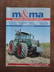 2012 10 M&MA MACCHINE E MOTORI AGRICOLI OTTOBRE 2012 N.10 FENDT 313 VARIO - Picture 1 of 6