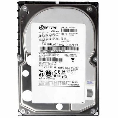Seagate ST336753LC HDD Harddisk SCSI 36,4GB 80-Pin 3,5" Refurbished Festplatte - Bild 1 von 3