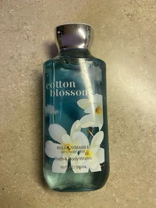Bath & Body Works Cotton Blossom Shower Gel 10 fl oz / 295 ml - Picture 1 of 3