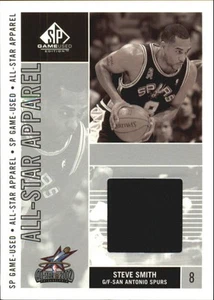 Camiseta deportiva 2002-03 SP Game Usada All-Star Apparel #SSAS Steve Smith - casi nueva-como nueva - Imagen 1 de 2