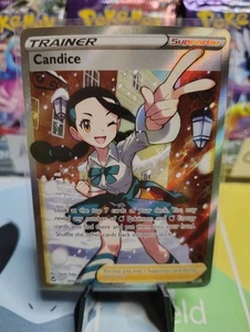 Pokemon Candice 189/195 Full Art Trainer Silver Tempest - Picture 1 of 6