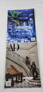 Architectural Digest Magazine Lot 2 April May 2025 Lenny Kravitz Play Cool Paris - Picture 1 of 10