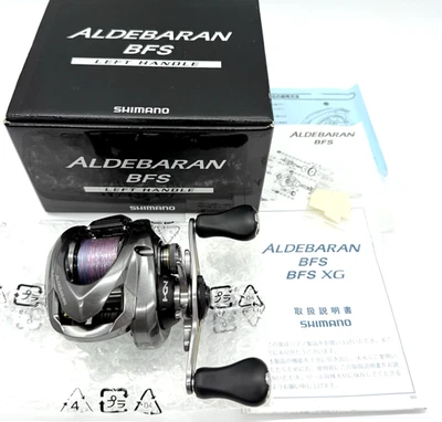 Shimano 16 ALDEBARAN BFS LEFT Hand Bait Casting Reel w/Box From JAPAN "Top Mint" - Image 1 of 4