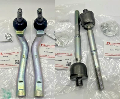 For Lexus LS460 2007-2017 Front Inner & Outer Steering Tie Rot End L&R 4PC - Image 1 of 4