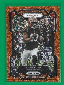 2023 Panini Prizm Football Disco Prizm Tyler Boyd #63 Cincinnati Bengals - Picture 1 of 2