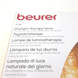 Beurer Tischlampe Beleuchtung TL 30 Schreibtischlampe Tageslicht Effekt Tageslic - Bild 1 von 6
