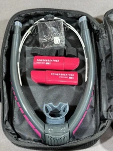 Powerbreather Snorkel Pink With Bag - Picture 1 of 10
