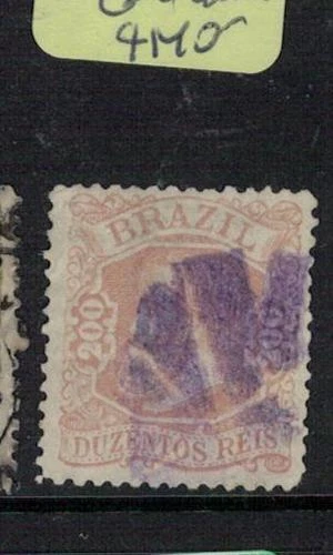Brazil SC 81 Violet Cork Cancel VFU (7elw) - Image 1 of 1