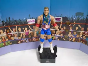 WWE Kurt Angle Entrance Great Elite Series figure 100% Complete w/ working stand - Picture 1 of 4