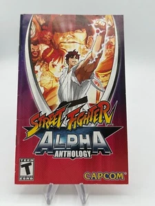 Street Fighter Alpha Anthology manual solo PS2 - Imagen 1 de 2