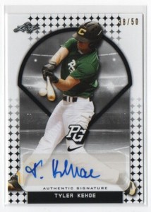 2018 Leaf Perfect Game National Showcase Base Autos Black /50 Tyler Kehoe Auto