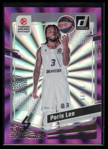 2023-24 Panini Donruss Euroleague Basketball Paris Lee #55 /99 LDLC Asvel - Picture 1 of 2