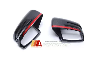 Espejo retrovisor de fibra de carbono rojo de repuesto para Mercedes W251 W166 W463 R ML GL G - Imagen 1 de 1