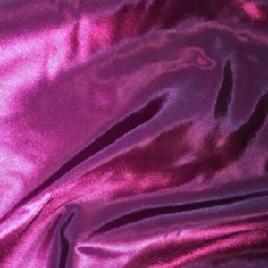 Material de tela de vestido satinado de seda metálica tafetán - VINO - Imagen 1 de 1