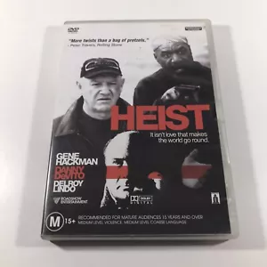 Heist DVD Movie Region 4 PAL Gene Hackman Delroy Lindo Danny DeVito - Foto 1 di 8