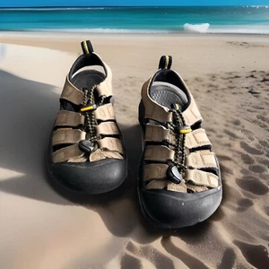 KEEN NEWPORT H2’ WATERPROOF SPORT SANDALS KHAKI BEIGE (TODDLERS) SIZE 13C - Picture 1 of 6