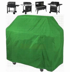 Heavy Duty BBQ Cover Waterproof Barbecue Grill Protector Cover SKU1218 Green - Picture 1 of 20