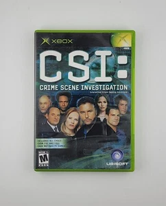 CSI: Crime Scene Investigation (Microsoft Xbox, 2004) - Picture 1 of 4