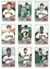1984 Cramer Phoenix Giants Complete Minor League Team Set (24 Cards) NM/MT