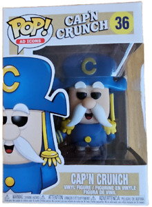 Funko Ad Icons Quaker Oats Captain Crunch W/Sword Pop! Vinyl Figure #36 See Pics