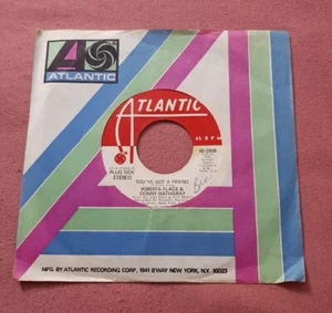 Roberta Flack Donny Hathaway Promo 45 You've Got A Friend Atlantic 45-2808 sehr guter Zustand - Bild 1 von 2