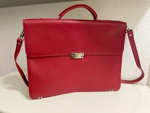 Aktentasche Laptoptasche Damen ECHTLEDER Business Tasche NEU Tasche - Bild 1 von 9