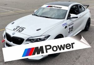 BMW M power auto sonnenschutz für BMW Modelle aufkleber