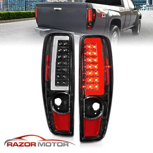 Luces traseras negras C para Chevy Colorado GMC Canyon 04-12 tubo raya LED lámparas - Imagen 1 de 12