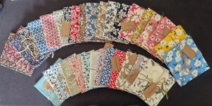 100% Cotton Pre-cut Fabric Square approx 50*47cm Various Patterns - Picture 1 of 70