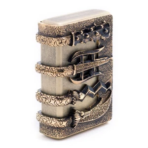 Zippo Oriental Arms BR Lighter  Genuine Original Packing 6 Flints set Gift - Picture 1 of 11