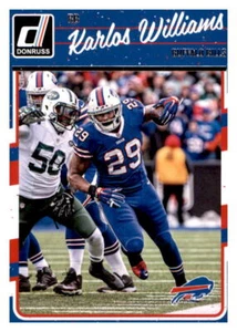 Tarjeta base 2016 Donruss Karlos Williams NFL PWE Set Break Bills #32 - Imagen 1 de 2
