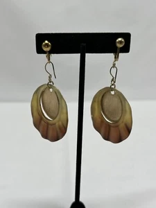 chicos earrings gold and bronze/ copper tone - Picture 1 of 4