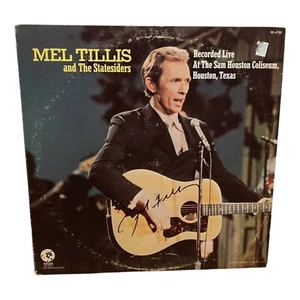 Mel Tillis Signed Autograph “And The Statesiders” Vintage Record Album SE-4788 - Picture 1 of 4