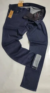 POLO RALPH LAUREN SULLIVAN SLIM FIT MENS BLUE ZIP-FLY -POCKETS JEANS :34X34 - Picture 1 of 8